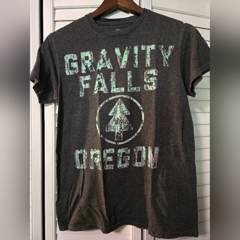 Disney Gray Gravity Falls Graphic Tee